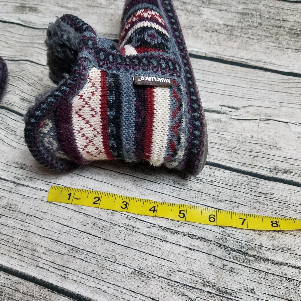 muk luks Knit slippers Size Small (5-6). - Picture 8 of 9